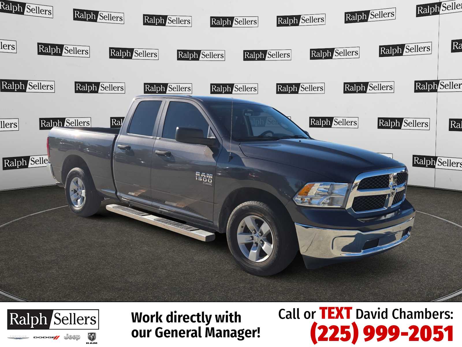 Used 2022 Ram 1500 Classic Tradesman 4x2 Quad Cab 64 Box Truck