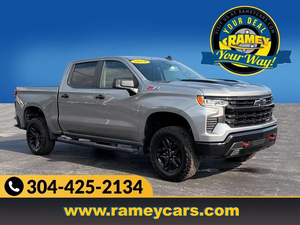 Used 2024 Chevrolet Silverado 1500 LT Trail Boss Truck Crew Cab