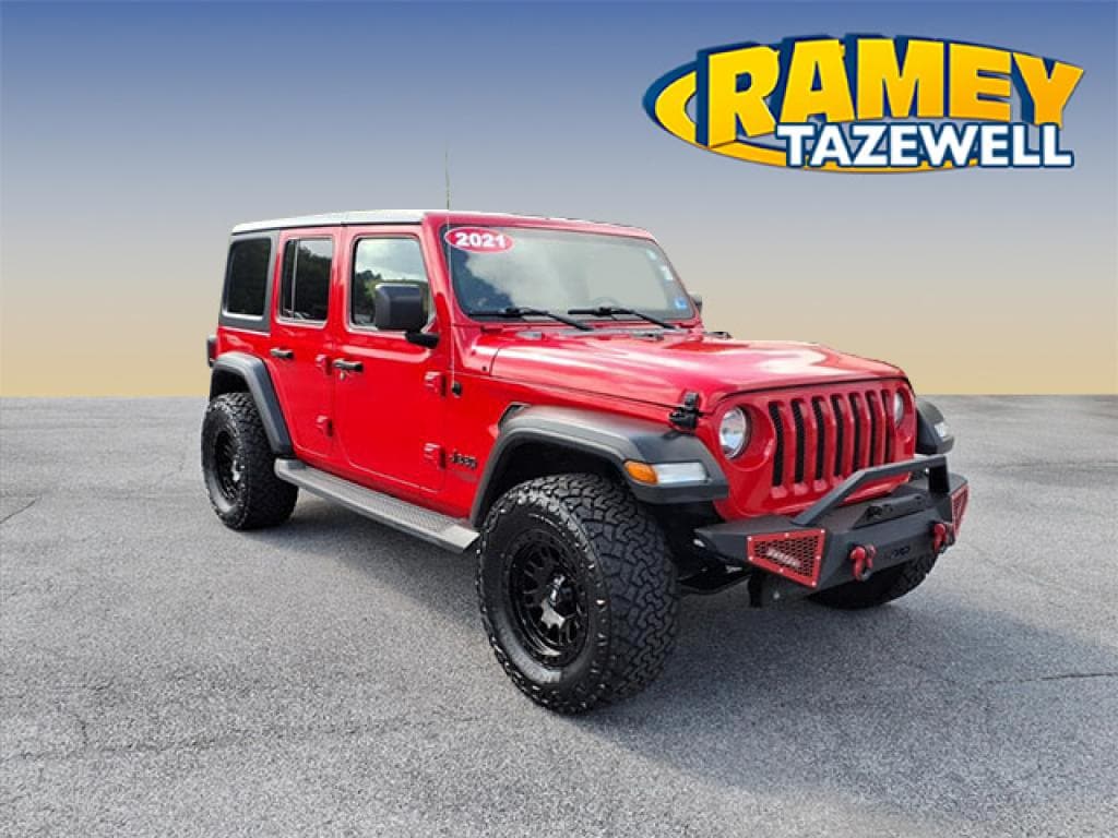 Used 2021 Jeep Wrangler Unlimited Sport S SUV