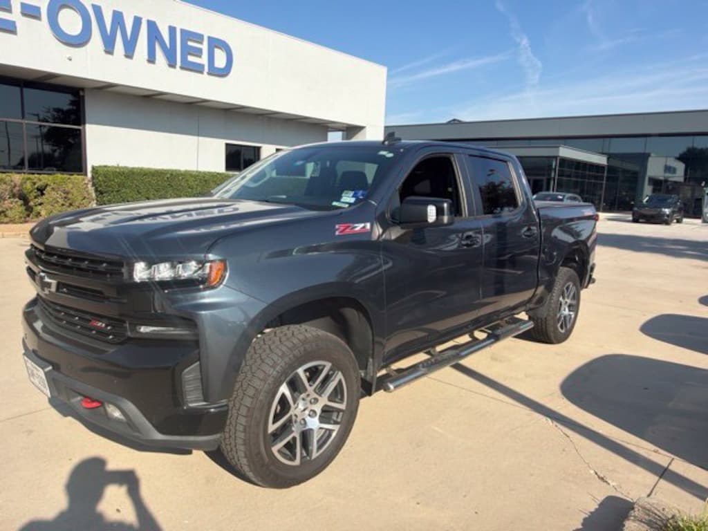 Used 2019 Chevrolet Silverado 1500 LT Trail Boss Truck Crew Cab