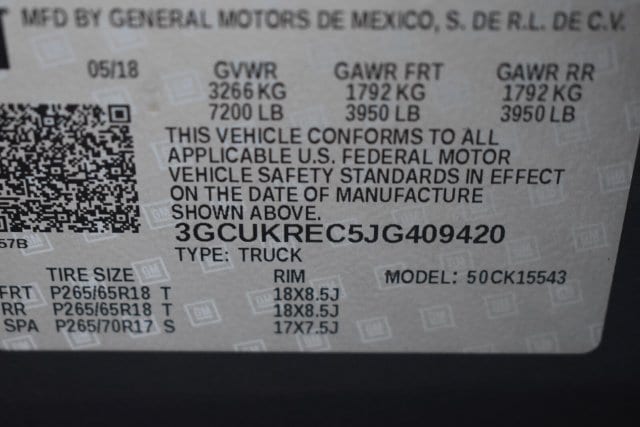 2018 Chevrolet Silverado 1500 LT Z71 - Photo 36