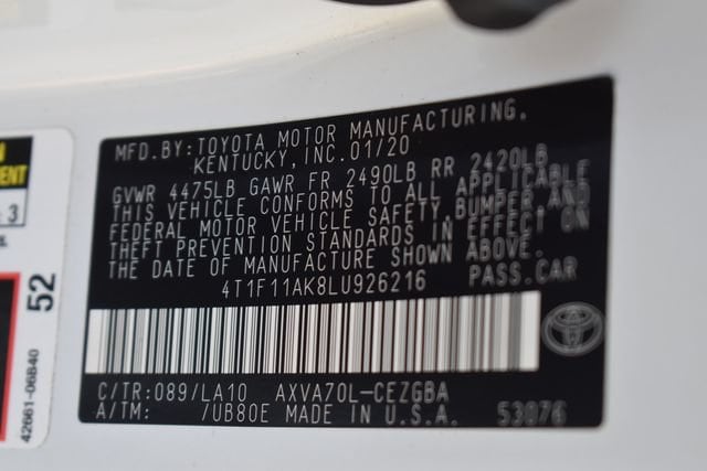 2020 Toyota Camry XLE - Photo 38