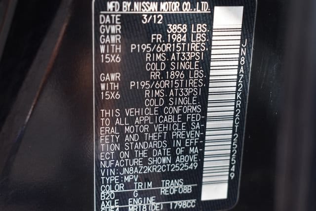 2012 Nissan cube S - Photo 32