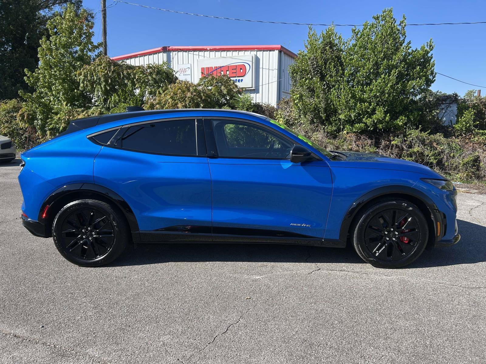 Used 2025 Ford Mustang Mach-E Premium RWD with VIN 3FMTK3R78SMA59592 for sale in Huntsville, AL