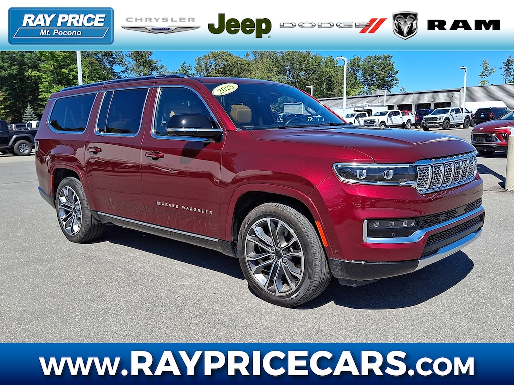 Certified 2025 Jeep Grand Wagoneer L Series III SUV