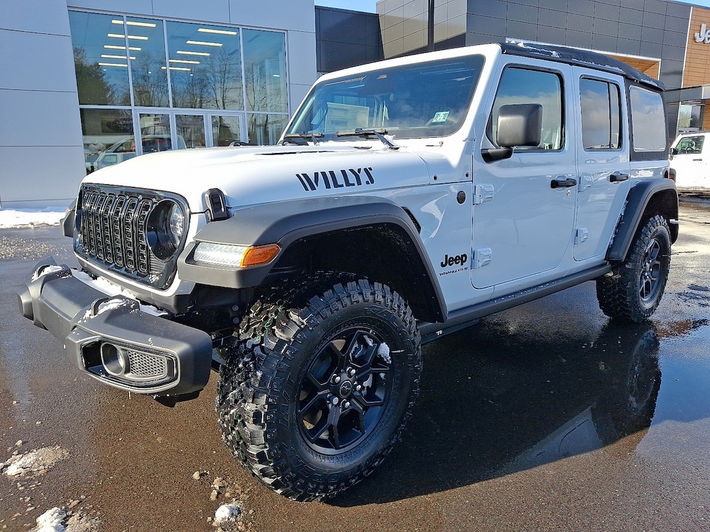 New 2026 Jeep Wrangler 4-Door Willys 4x4 Sport Utility
