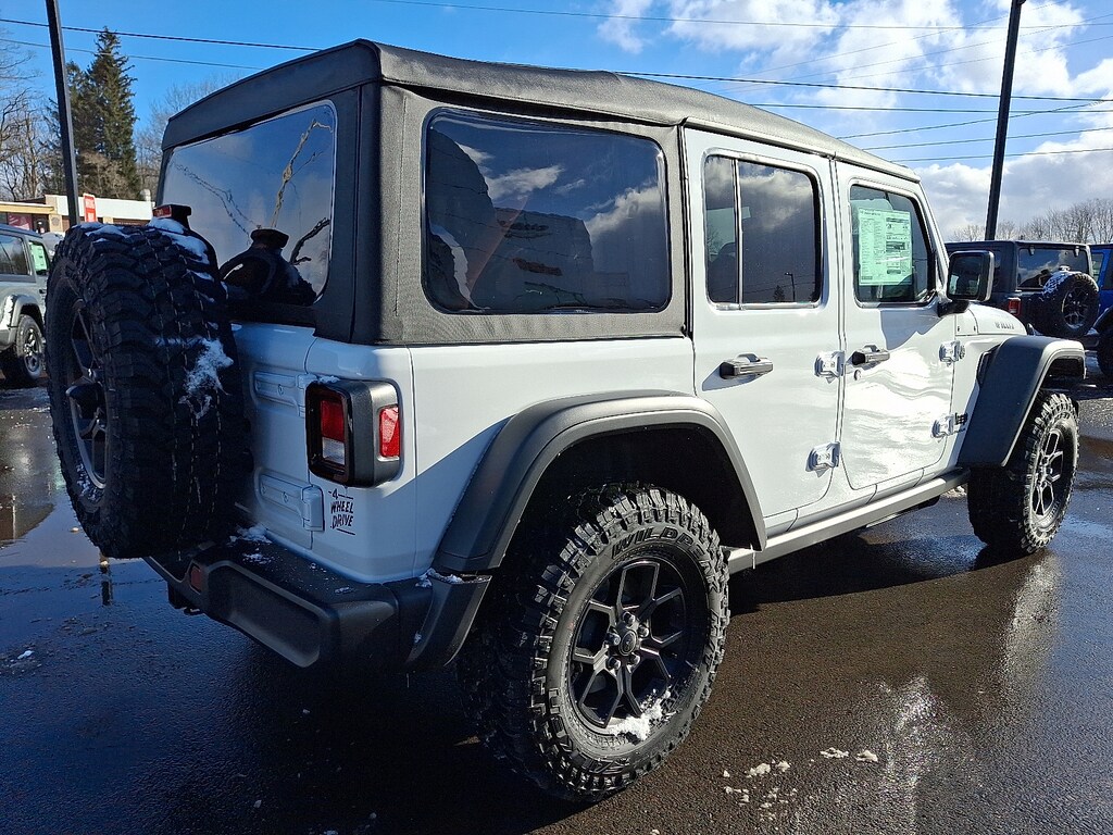 New 2026 Jeep Wrangler 4-Door Willys 4x4 Sport Utility