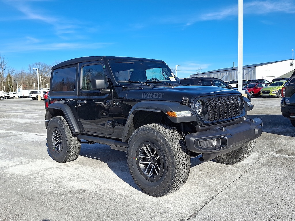 New 2026 Jeep Wrangler 2-Door Willys 4x4 Sport Utility