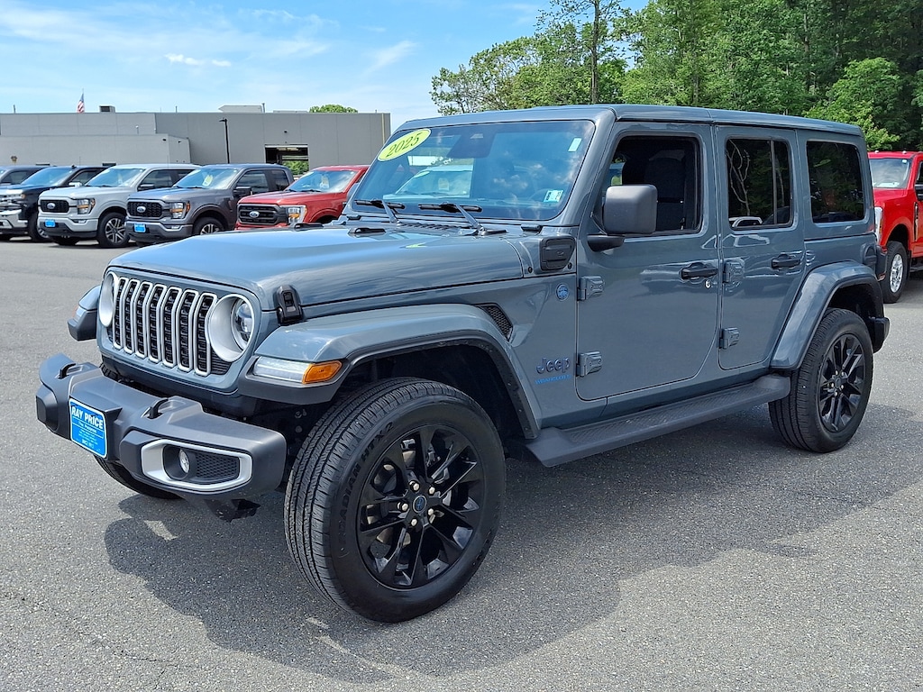 Certified 2025 Jeep Wrangler 4xe Sahara SUV