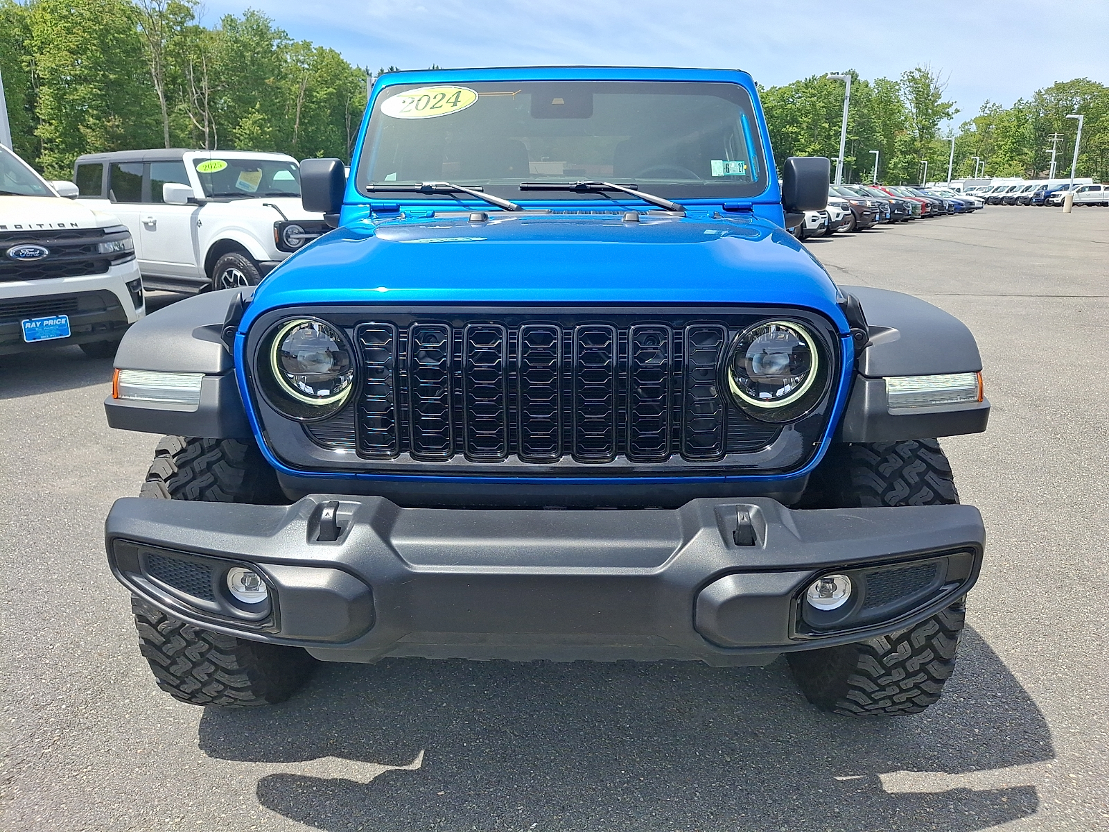 Used 2024 Jeep Wrangler 4-Door Willys 4x4 Sport Utility