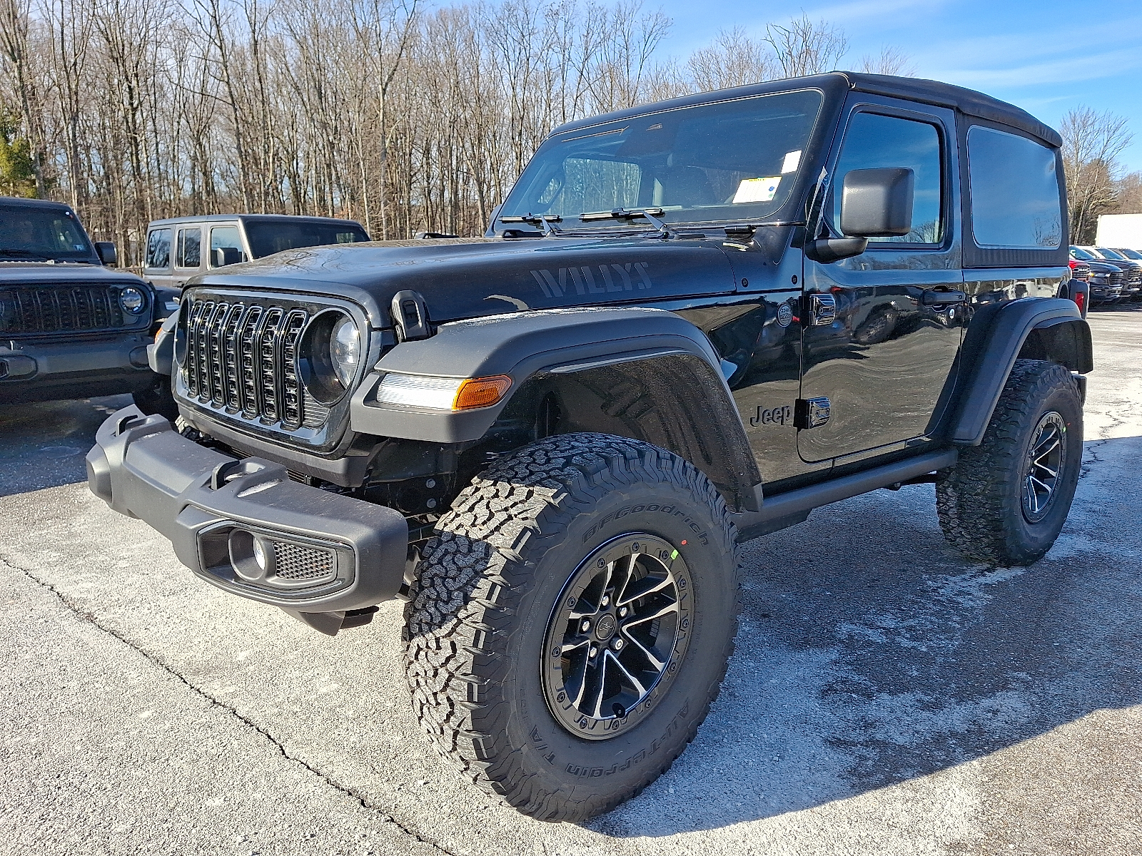 New 2026 Jeep Wrangler 2-Door Willys 4x4 Sport Utility