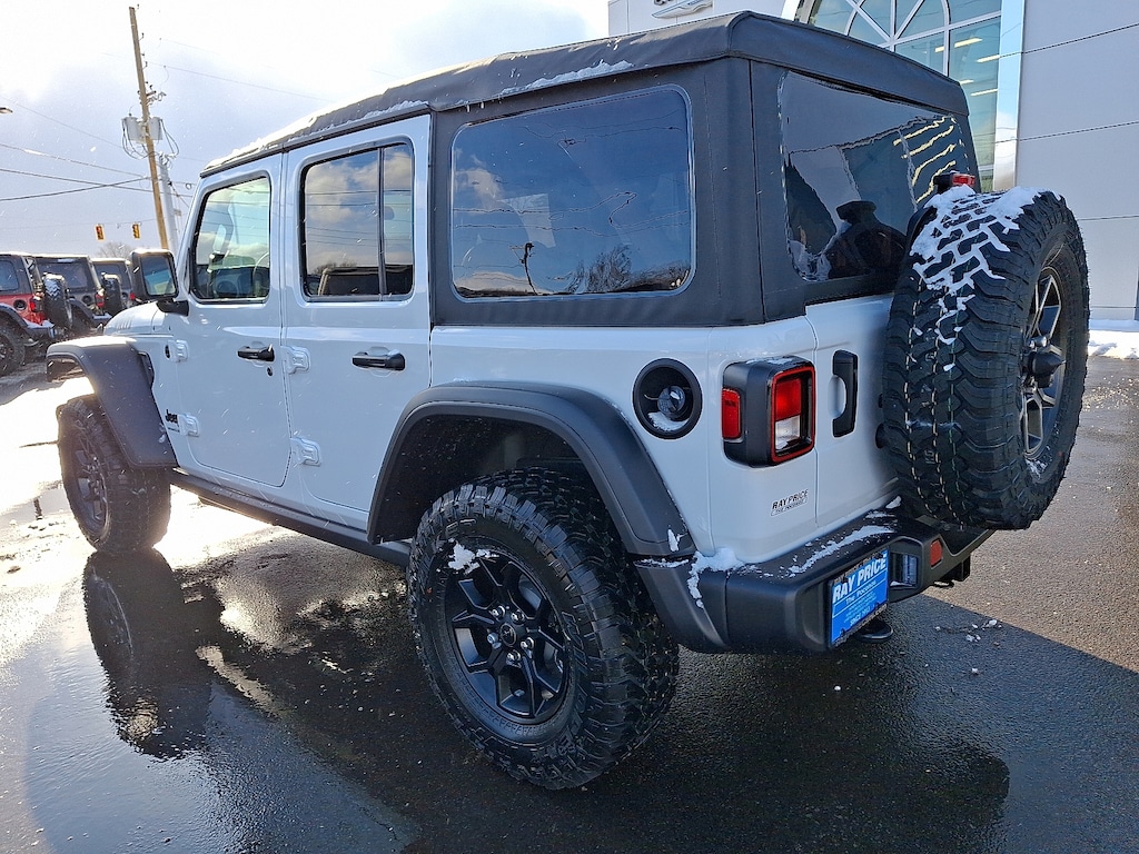 New 2026 Jeep Wrangler 4-Door Willys 4x4 Sport Utility