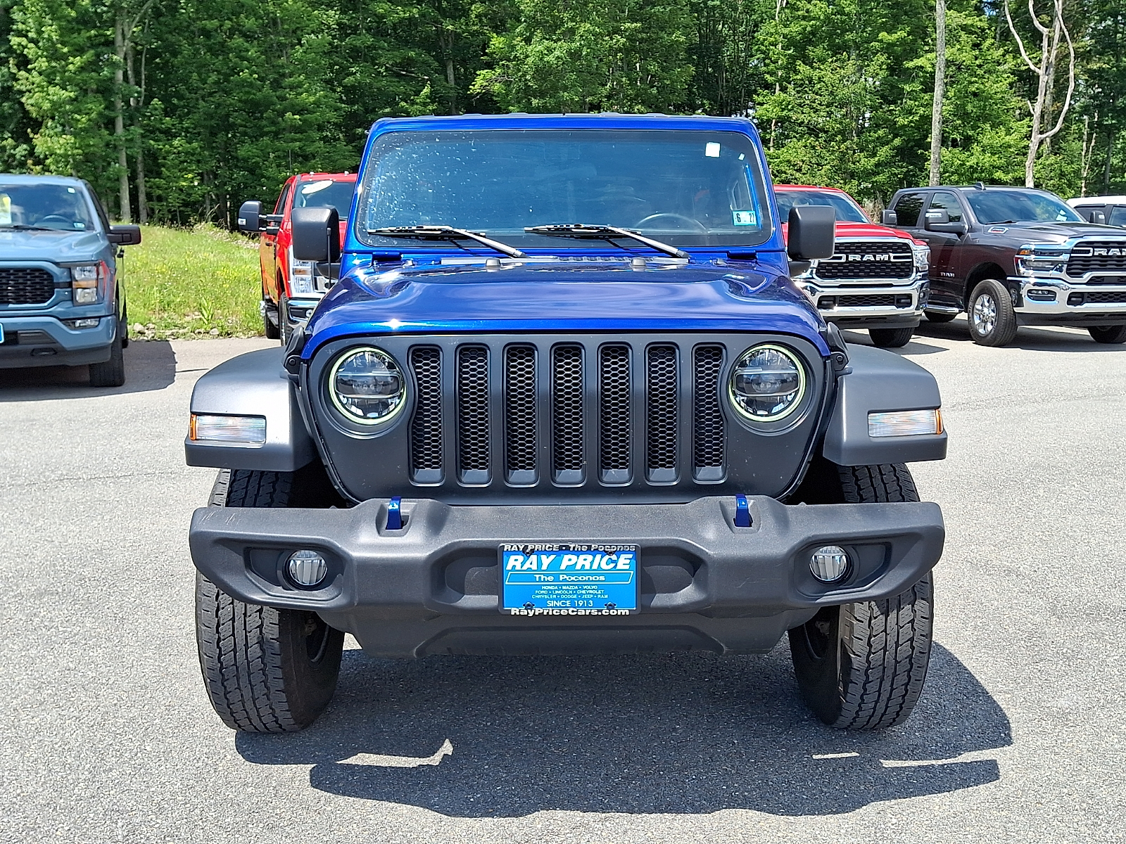 Used 2020 Jeep Wrangler Unlimited Willys 4x4 Sport Utility