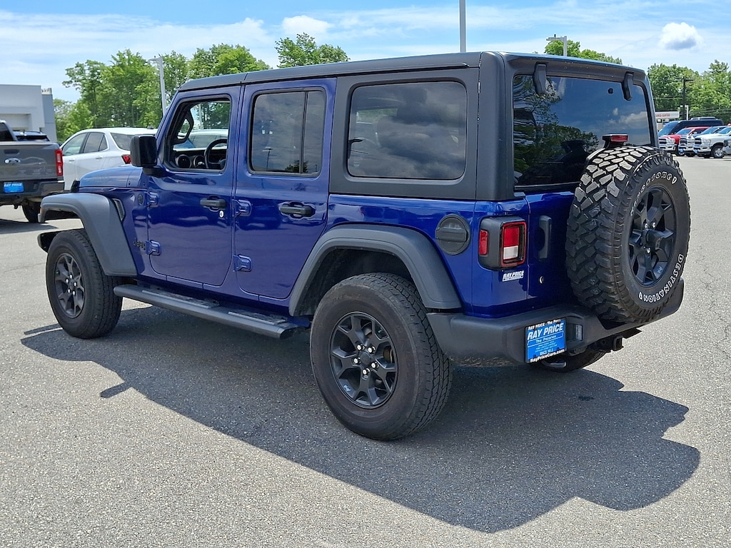 Used 2020 Jeep Wrangler Unlimited Willys 4x4 Sport Utility