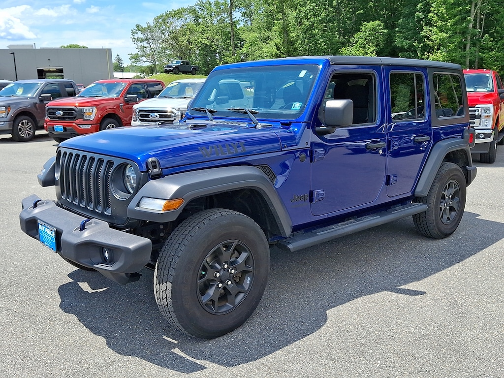 Used 2020 Jeep Wrangler Unlimited Willys 4x4 Sport Utility