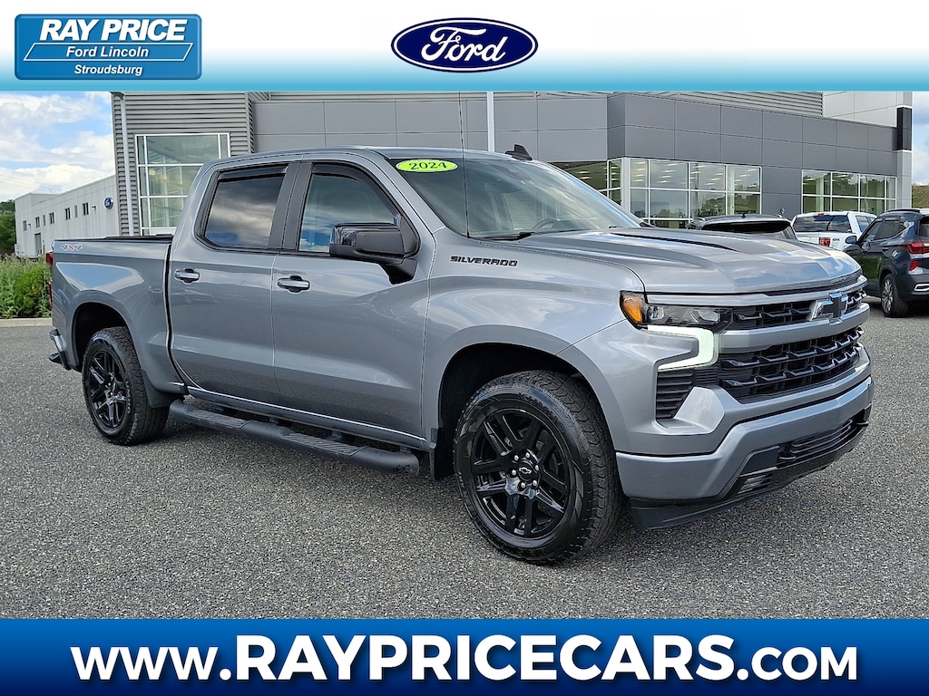 Used 2024 Chevrolet Silverado 1500 4WD Crew Cab Short Bed RST Truck Crew Cab
