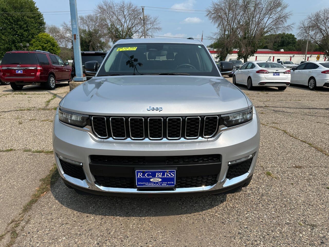 Used 2021 Jeep Grand Cherokee L Limited with VIN 1C4RJKBGXM8205018 for sale in Faribault, Minnesota