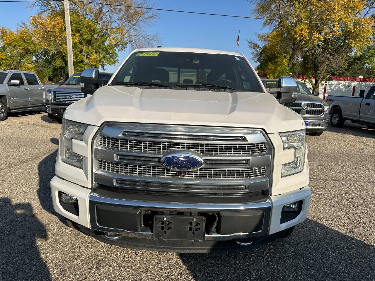 Used 2015 Ford F-150 Platinum with VIN 1FTEW1EG1FFA75618 for sale in Faribault, Minnesota
