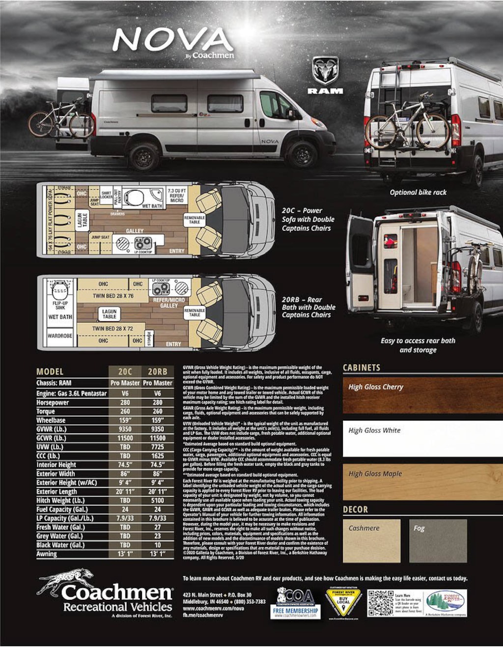 Used 2020 Ram Promaster 3500 High Roof Cargo Van