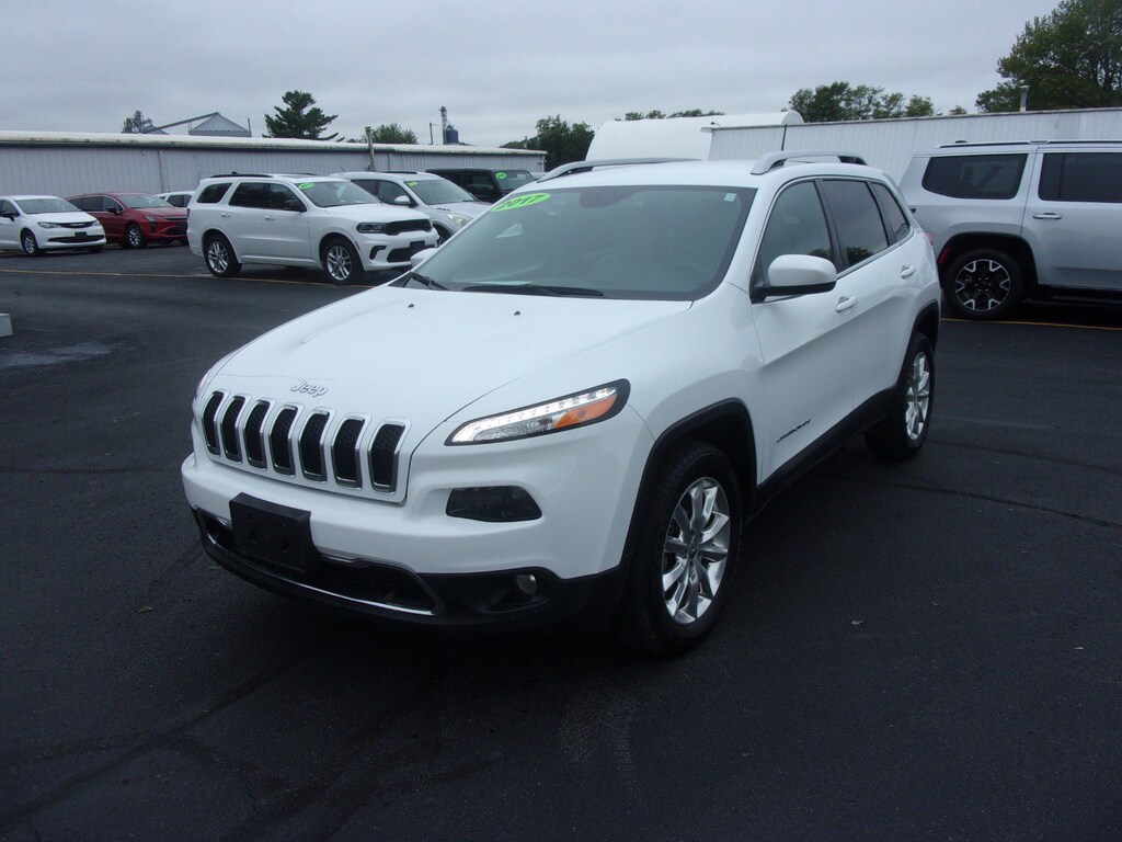 Used 2017 Jeep Cherokee Limited 4x4 SUV