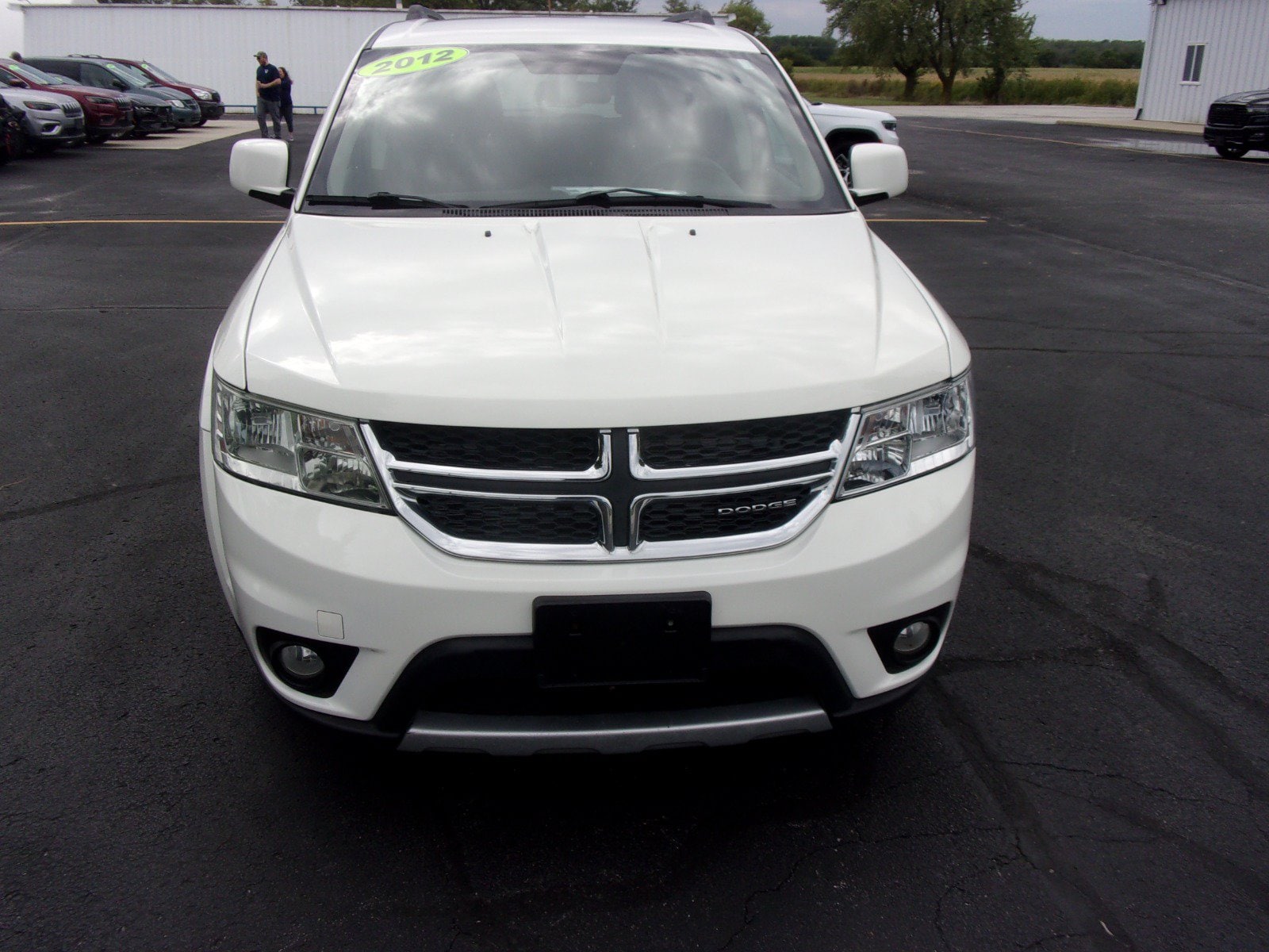 Used 2012 Dodge Journey SXT with VIN 3C4PDDBG6CT213837 for sale in Red Oak, IA