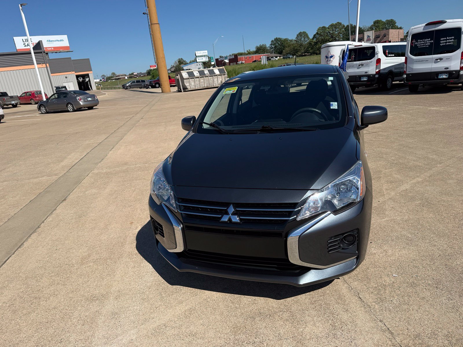 Certified 2024 Mitsubishi Mirage ES with VIN ML32AUHJ6RH007949 for sale in Durant, OK