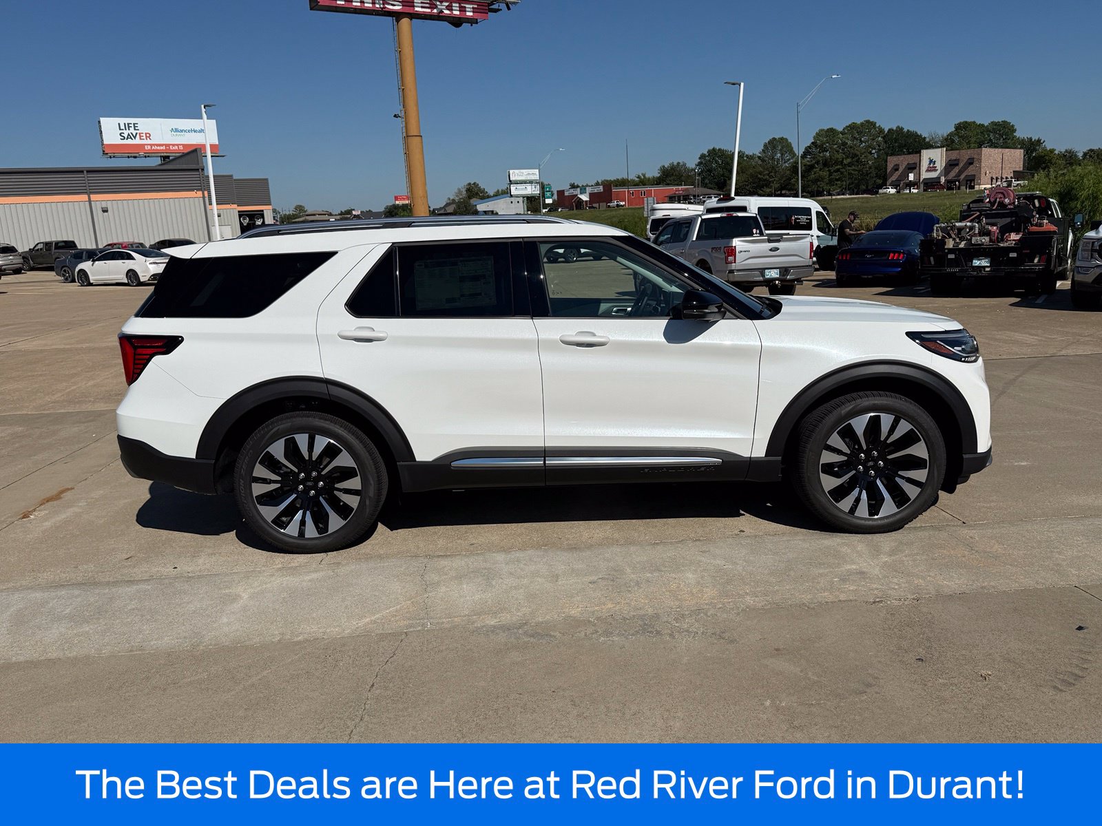 New 2026 Ford Explorer Platinum SUV