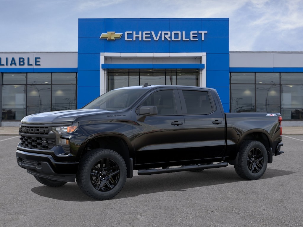 New 2026 Chevrolet Silverado 1500 Custom Truck Crew Cab