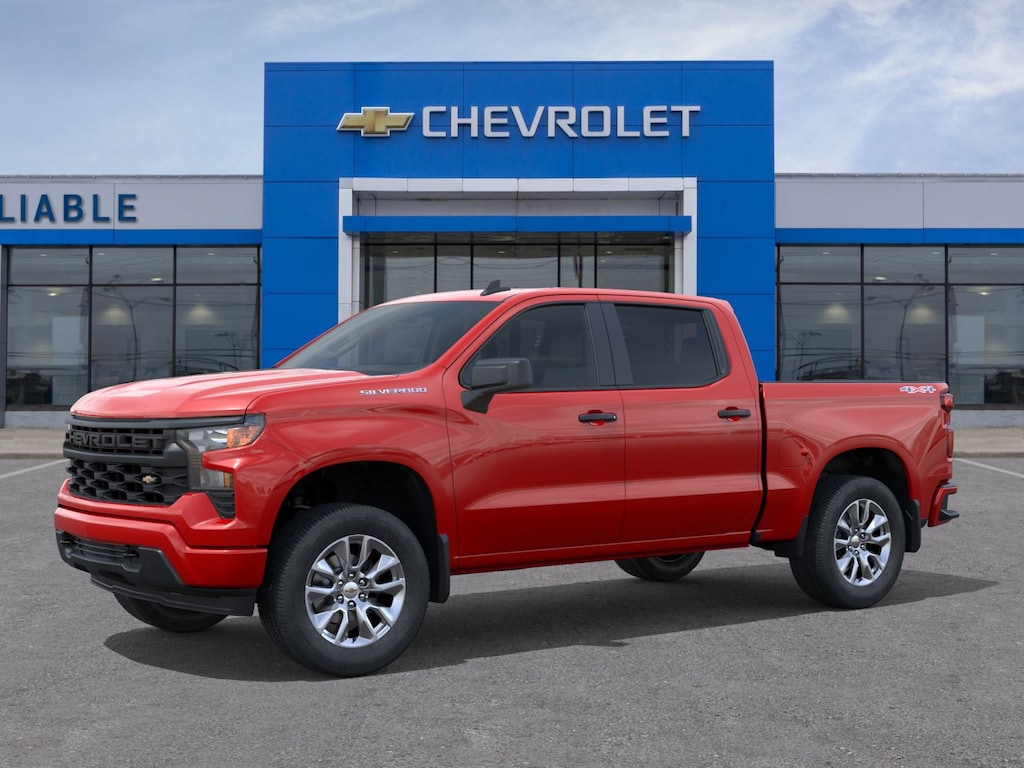 New 2026 Chevrolet Silverado 1500 Custom Truck Crew Cab