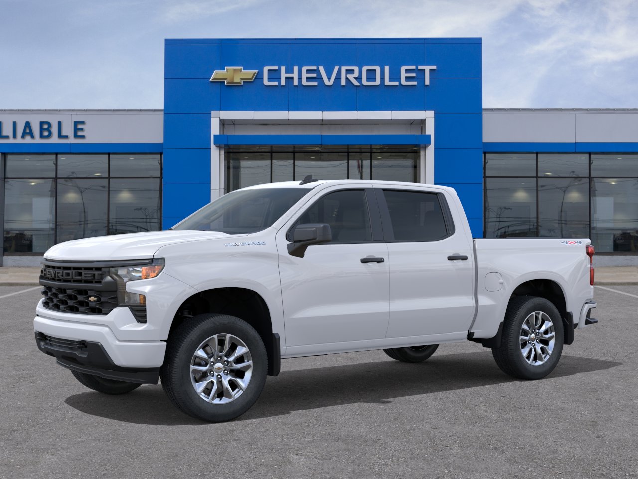 New 2026 Chevrolet Silverado 1500 Custom Truck Crew Cab