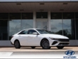 2026 Hyundai Elantra Hybrid Blue Sedan