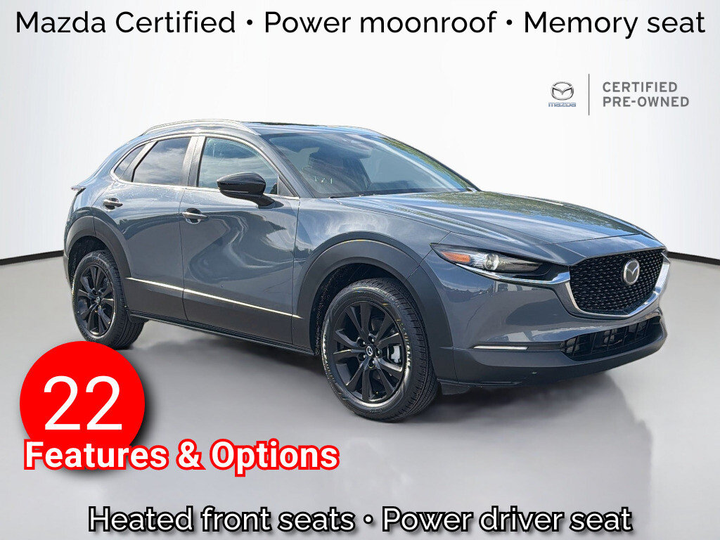 Certified 2025 Mazda CX-30 2.5 S Carbon Edition Sport Utility