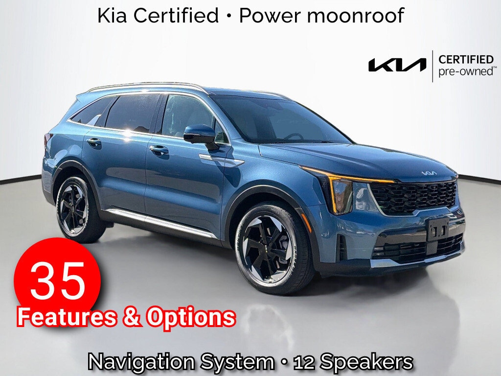 Certified 2025 Kia Sorento Hybrid SX Prestige Sport Utility
