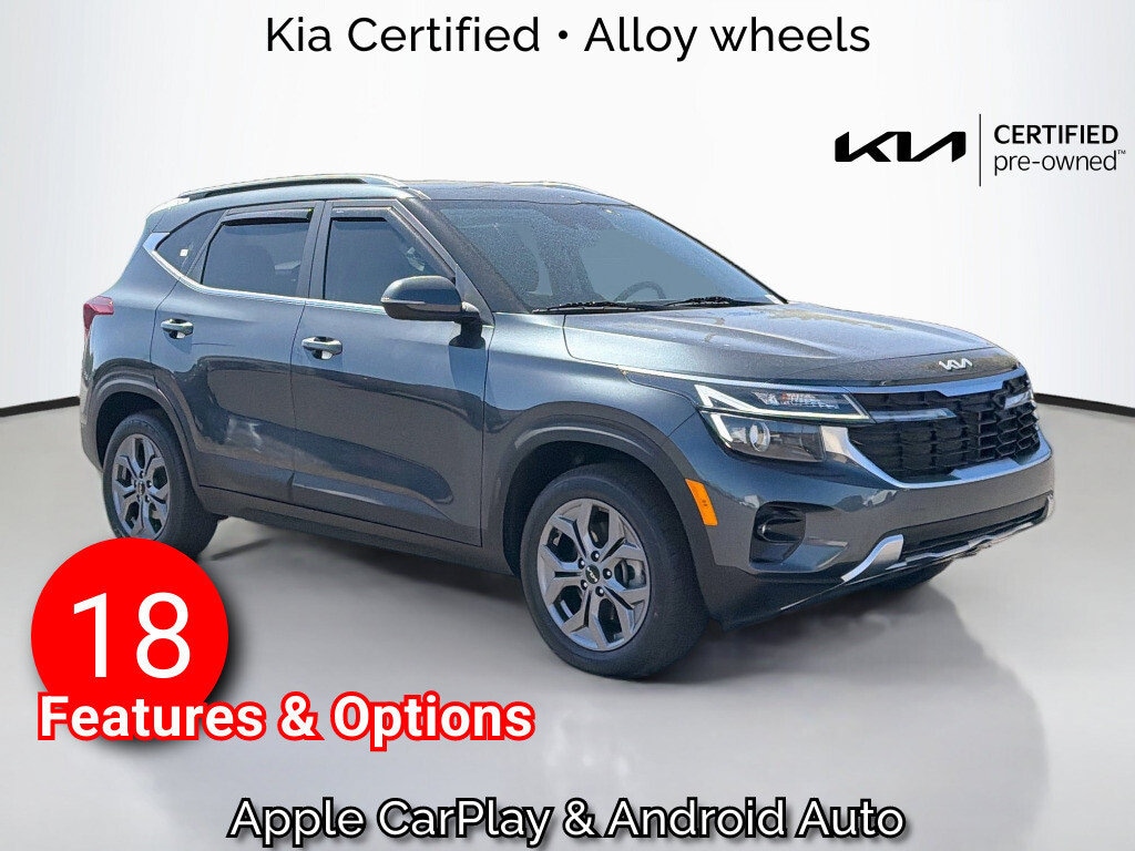 Certified 2024 Kia Seltos S Sport Utility