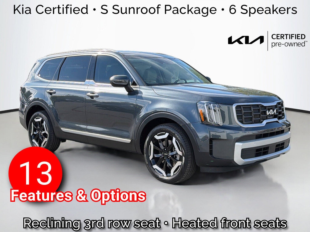 Certified 2024 Kia Telluride S Sport Utility