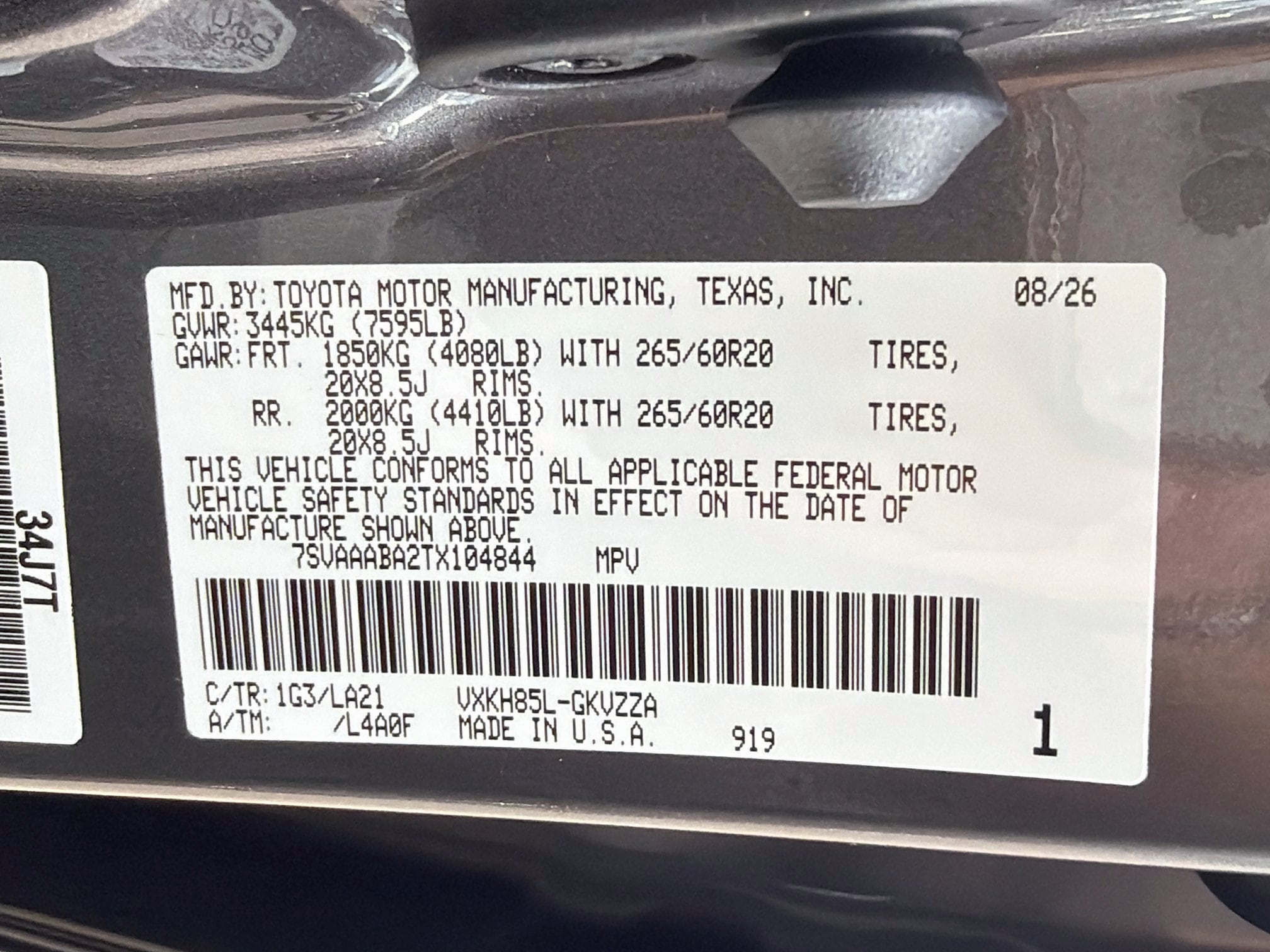 2026 Toyota Sequoia Platinum - Photo 40