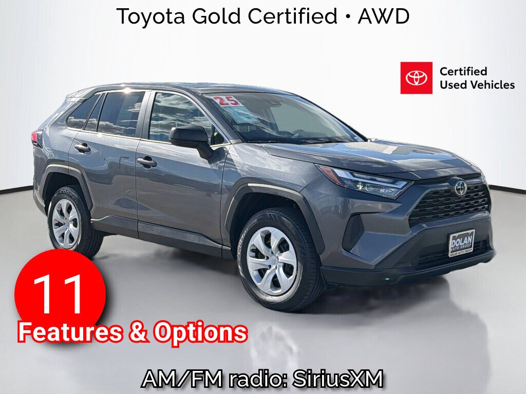 Certified 2025 Toyota RAV4 LE SUV