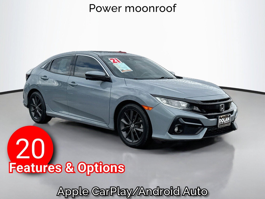 Used 2021 Honda Civic Hatchback EX Hatchback