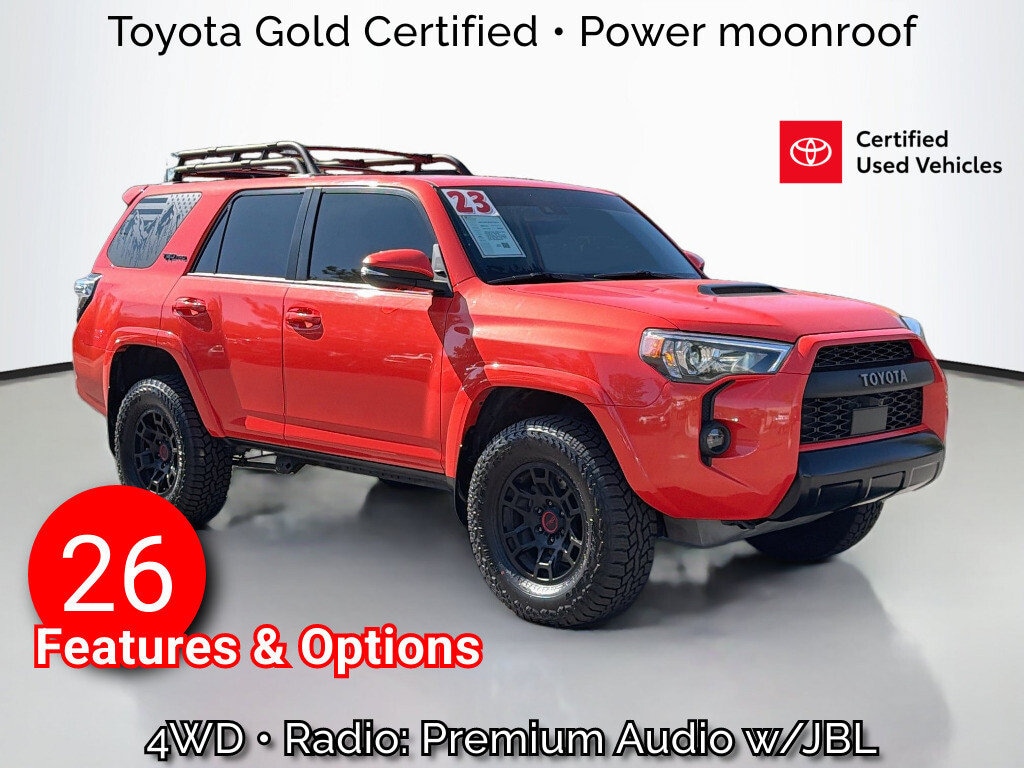 Certified 2023 Toyota 4Runner TRD Pro SUV