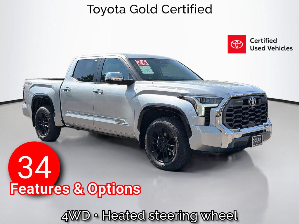 Certified 2026 Toyota Tundra 4WD 1794 Edition Truck CrewMax