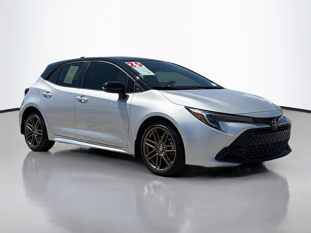 Certified 2025 Toyota Corolla Hatchback Nightshade Hatchback