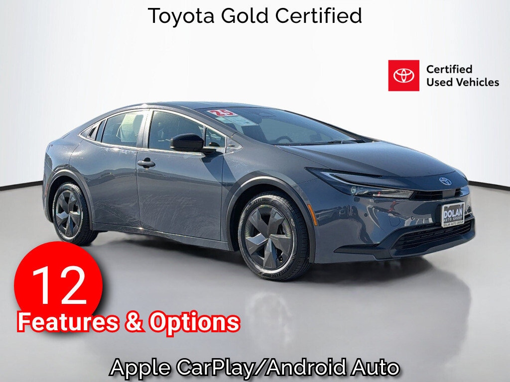 Certified 2025 Toyota Prius LE Hatchback