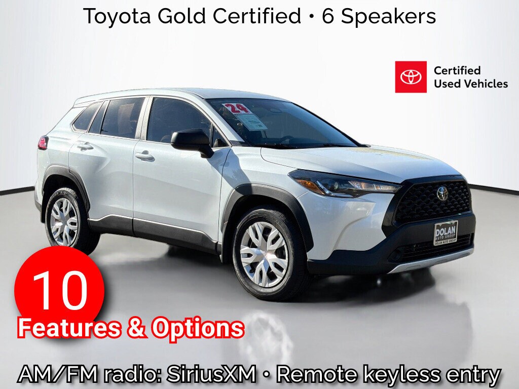 Certified 2024 Toyota Corolla Cross L Sport Utility