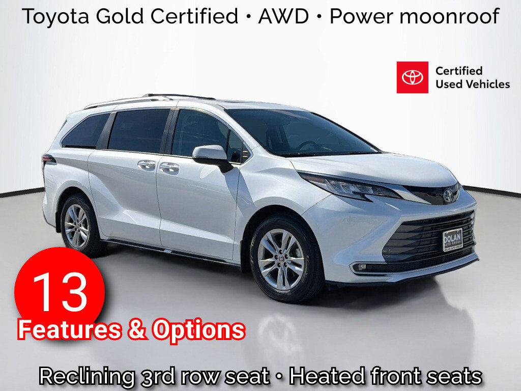 Certified 2024 Toyota Sienna Limited Passenger Van