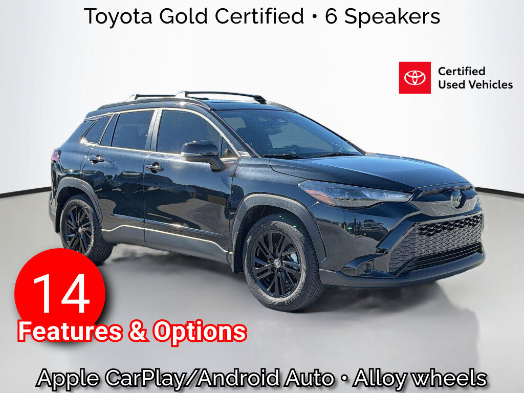 Used 2025 Toyota Corolla Cross Hybrid Nightshade Sport Utility