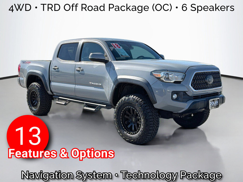 Used 2018 Toyota Tacoma TRD Off-Road Truck