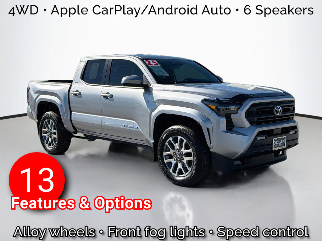 Certified 2025 Toyota Tacoma 4WD SR5 Truck