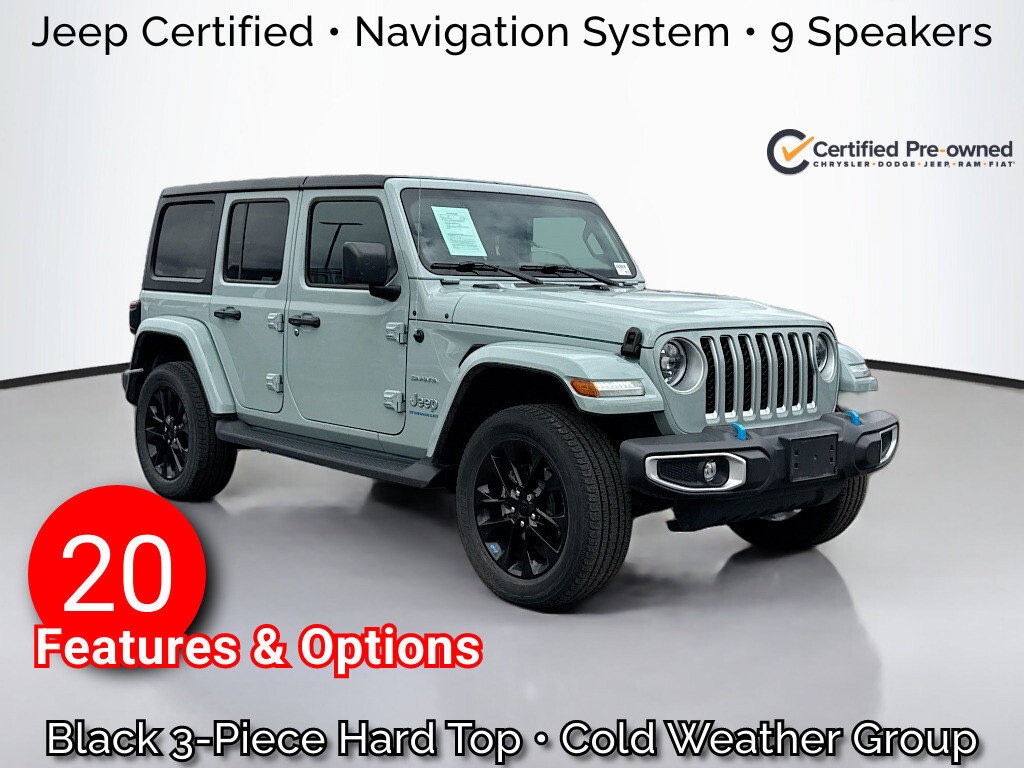 Used 2023 Jeep Wrangler Sahara 4xe SUV