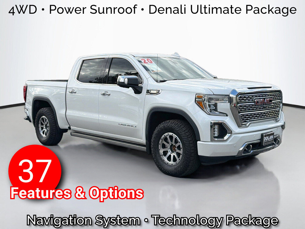 Used 2020 GMC Sierra 1500 Denali Truck Crew Cab