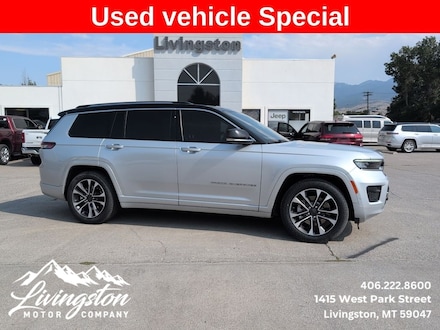 2022 Jeep Grand Cherokee L Overland SUV HEMI V8 Multi Displacement VVT